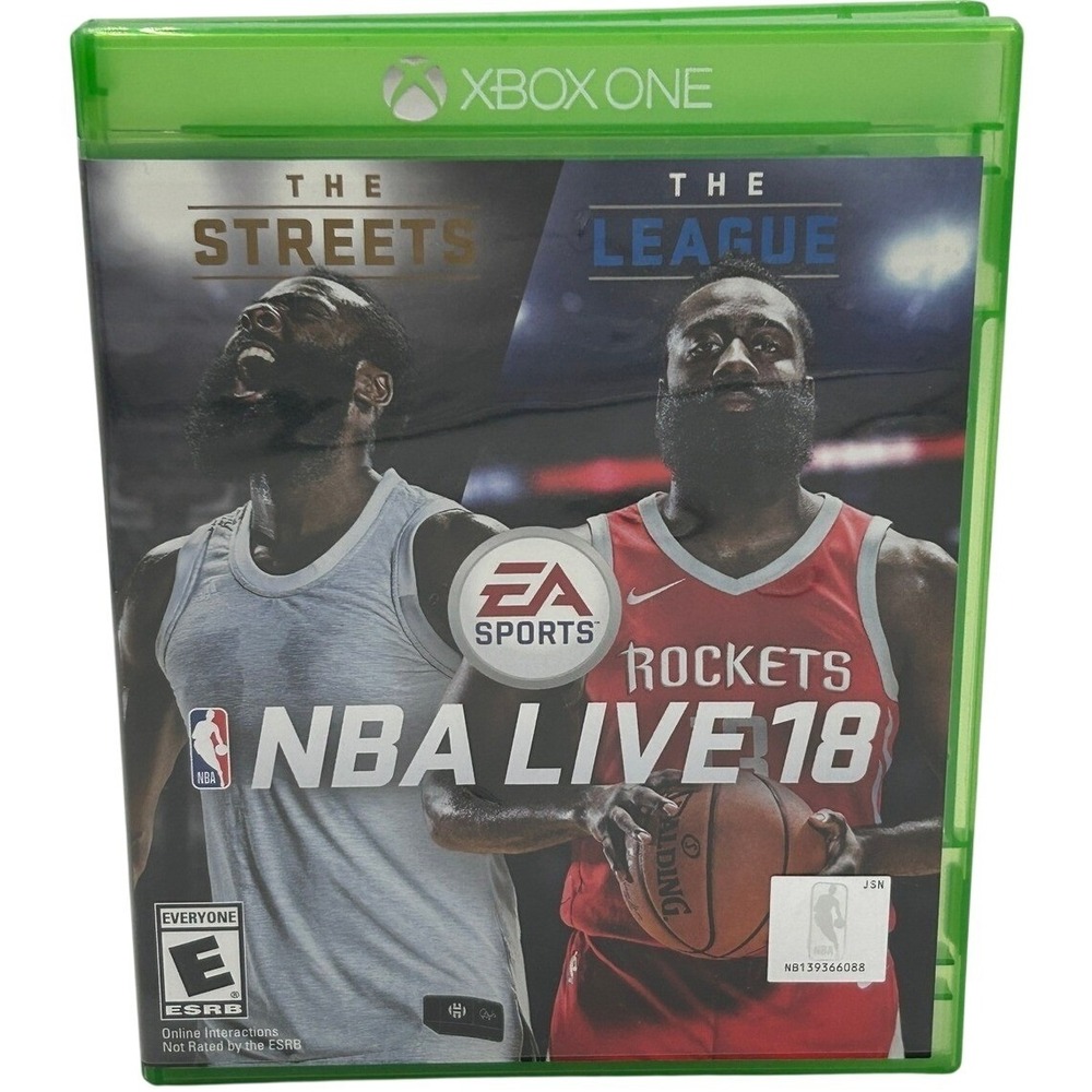EA Sports NBA Live 18 Xbox One Standard Edition Green Excellent Basketball Game